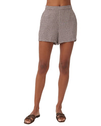 Bella Dahl Clean Front Linen-Blend Short