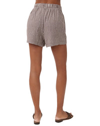 Bella Dahl Clean Front Linen-Blend Short