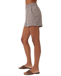 Bella Dahl Clean Front Linen-Blend Short