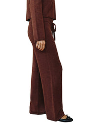 Bella Dahl Bella Dahl Cashmere & Wool Wide Leg Sweatpant
