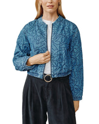 Bella Dahl Bella Dahl Cropped Zip Jacket