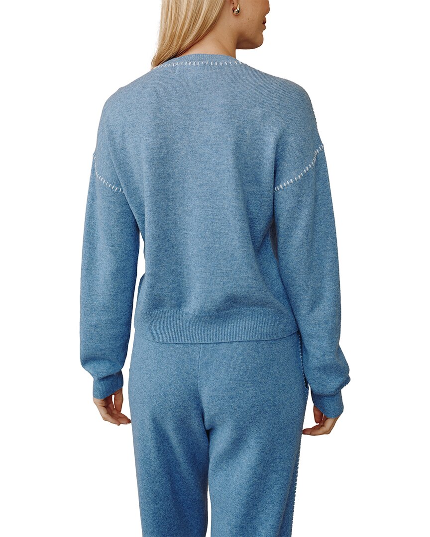 Bella Dahl Bella Dahl Cashmere & Wool-Blend Crew Neck Sweater