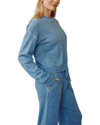 Bella Dahl Bella Dahl Cashmere & Wool-Blend Crew Neck Sweater