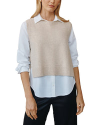 Bella Dahl Cashmere & Wool Vest