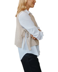 Bella Dahl Cashmere & Wool Vest