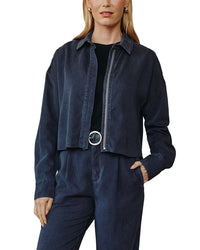 Bella Dahl Bella Dahl Oversized Cropped Shacket