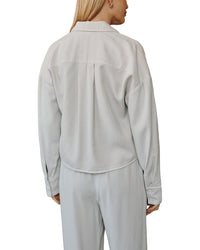 Bella Dahl Bella Dahl Oversized Cropped Shacket