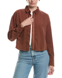 Bella Dahl Bella Dahl Oversized Cropped Shacket