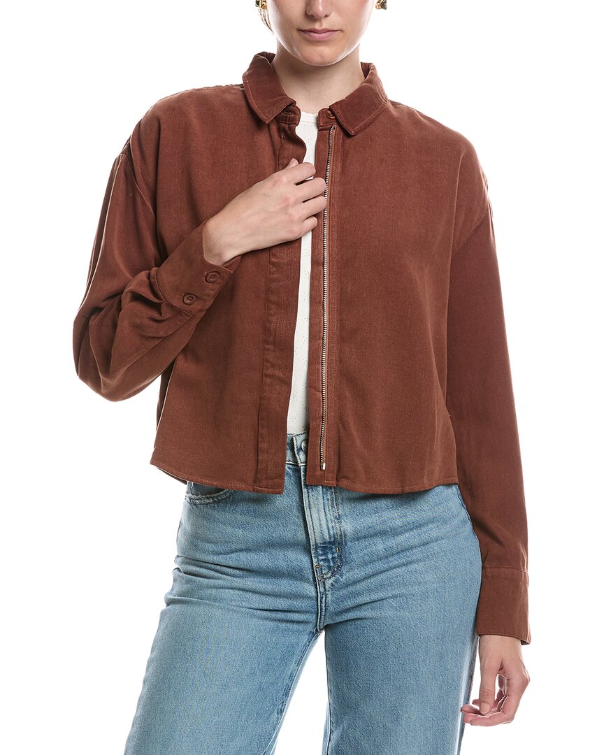 Bella Dahl Bella Dahl Oversized Cropped Shacket
