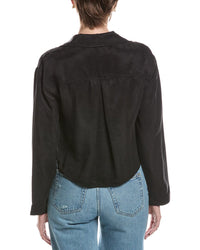 Bella Dahl Button Down Cropped Shirt