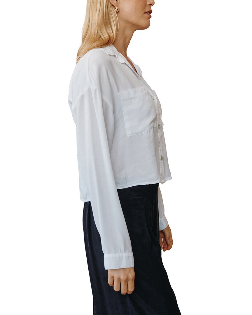 Bella Dahl Button Down Cropped Shirt
