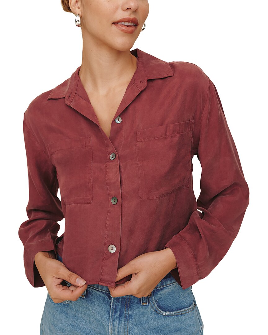 Bella Dahl Bella Dahl Button Down Cropped Shirt