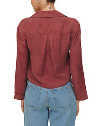 Bella Dahl Bella Dahl Button Down Cropped Shirt