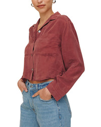 Bella Dahl Bella Dahl Button Down Cropped Shirt