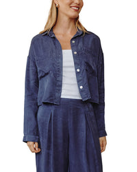 Bella Dahl Bella Dahl Button Down Cropped Shirt