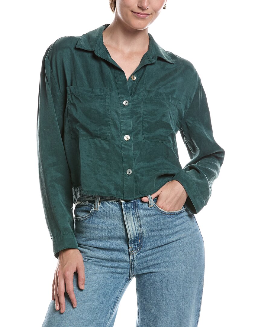 Bella Dahl Bella Dahl Button Down Cropped Shirt