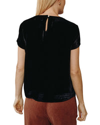 Bella Dahl Bella Dahl Silk-Blend Crew T-Shirt