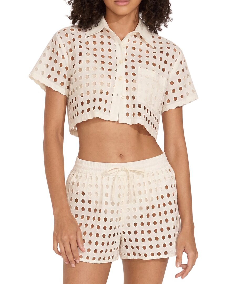 Solid & Striped Solid & Striped The Cropped Cabana Shirt