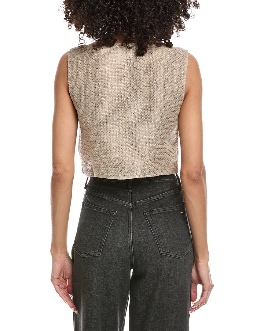 Leset Stella Linen-Blend Vest