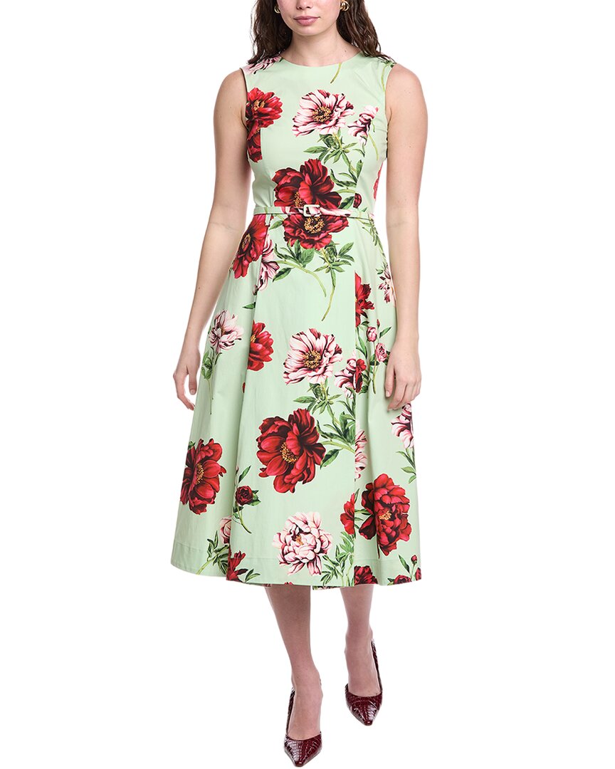 Oscar De La Renta Midi Dress