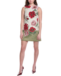 Oscar De La Renta Silk-Lined Shift Dress