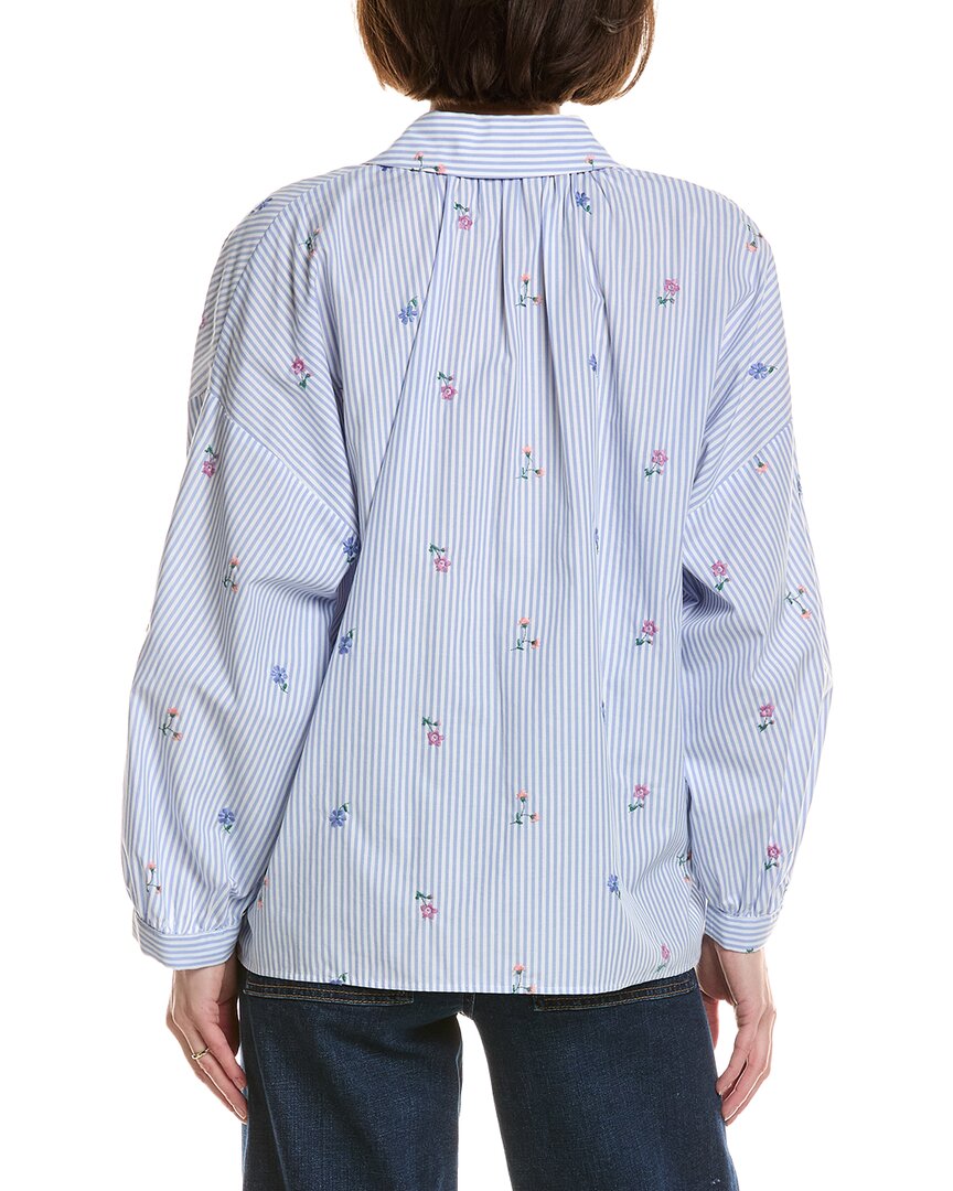 Weekend Max Mara Gilly Embroidered Top