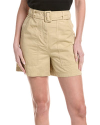 Max Mara Cirino Linen-Blend Short