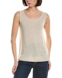 Max Mara Baccano Linen Tank Top