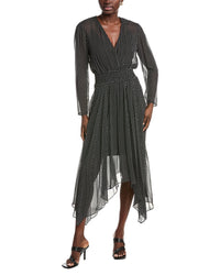 Maje Handkerchief Midi Dress