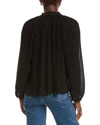 Maje Plisse Shirt