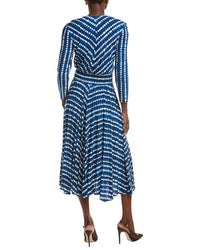 Maje Surplice Midi Dress