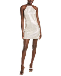 Maje Chain Halter Mini Dress