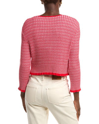 Maje 2-In-1 Clasp Front Sweater