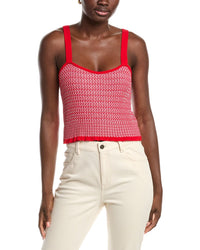 Maje 2-In-1 Clasp Front Sweater