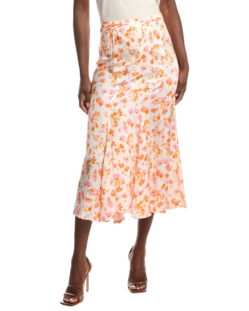Maje Satin Skirt