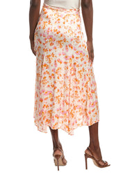 Maje Satin Skirt