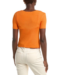 Maje 2-In-1 Clasp Front Sweater