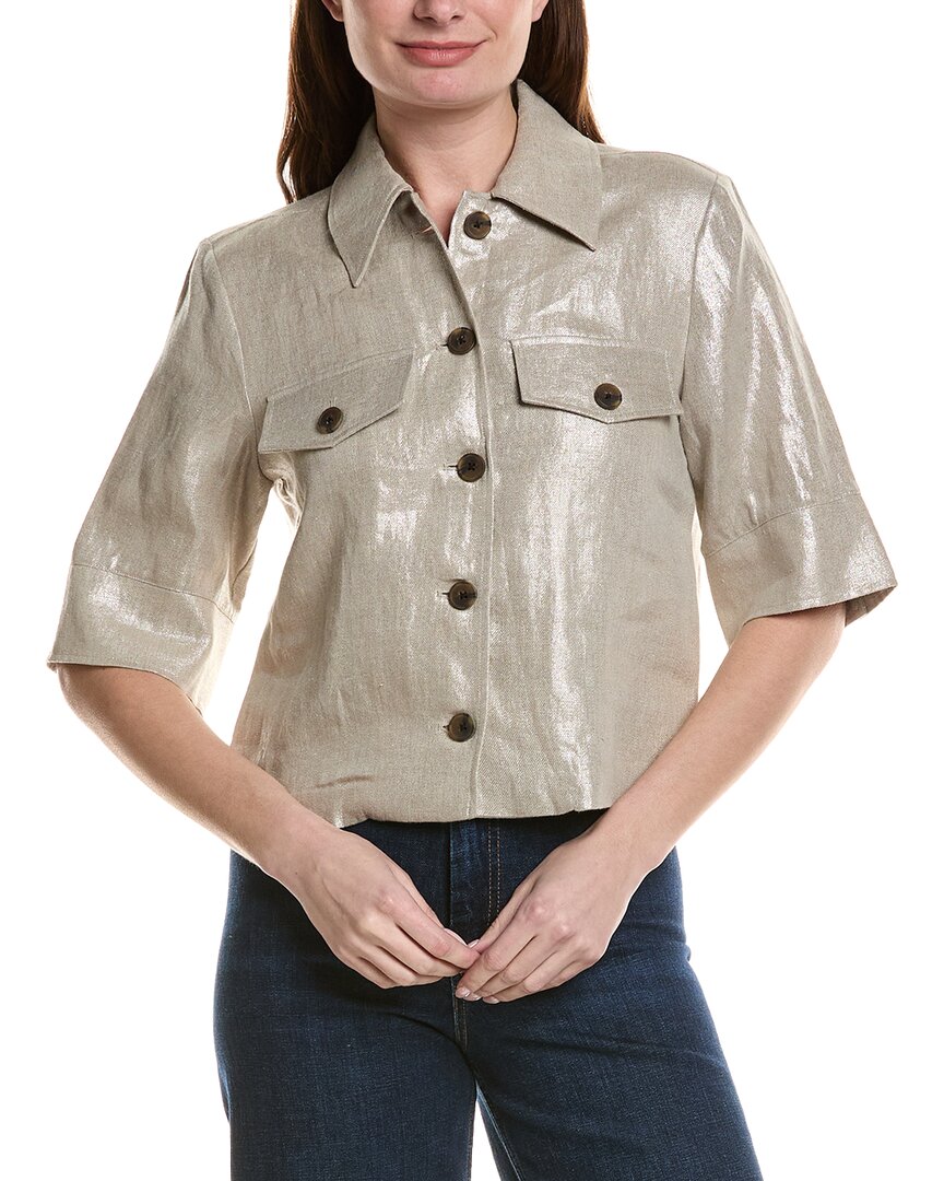 Joseph Ribkoff 100% Linen Top