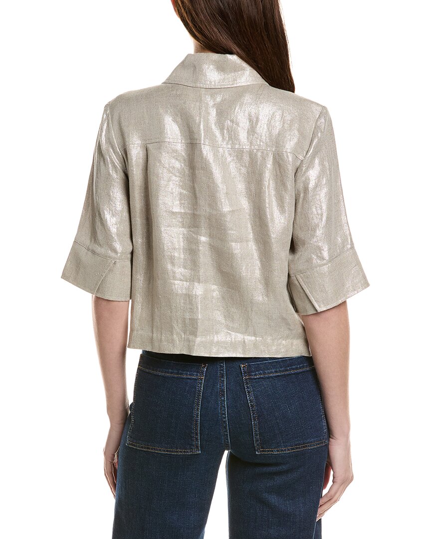 Joseph Ribkoff 100% Linen Top
