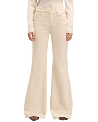 7 For All Mankind Retro Velvet Natural Flare Leg Jean