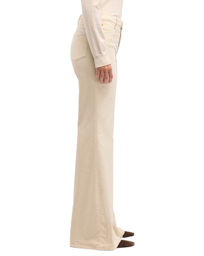 7 For All Mankind Retro Velvet Natural Flare Leg Jean