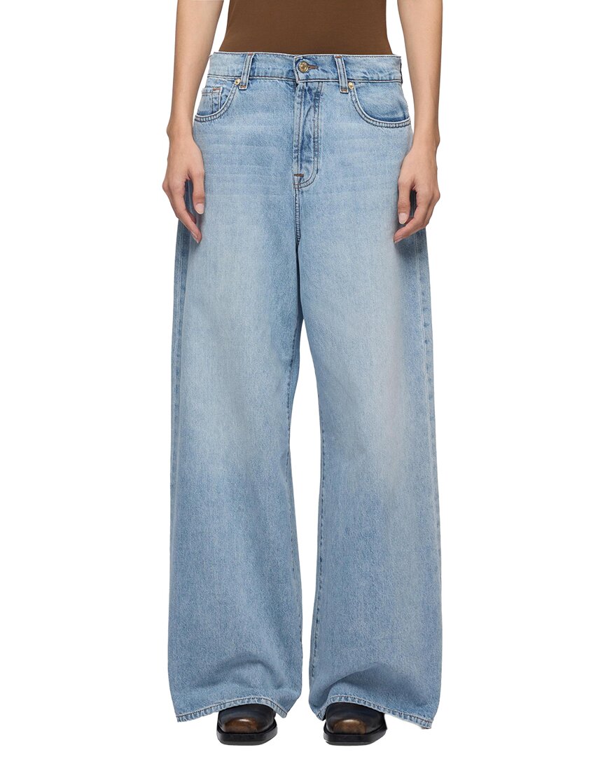 7 For All Mankind Zoey Helen Wide Leg Jean