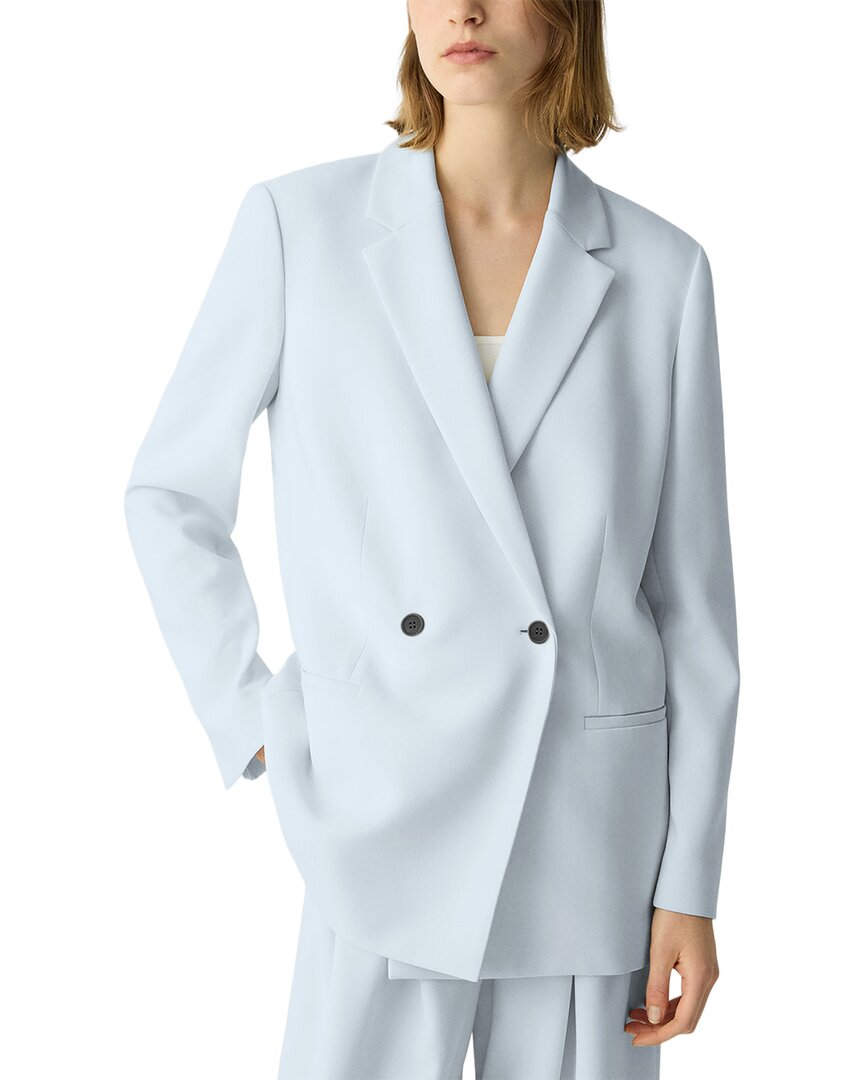Theory Relaxed Double Breasted Jack Jacket