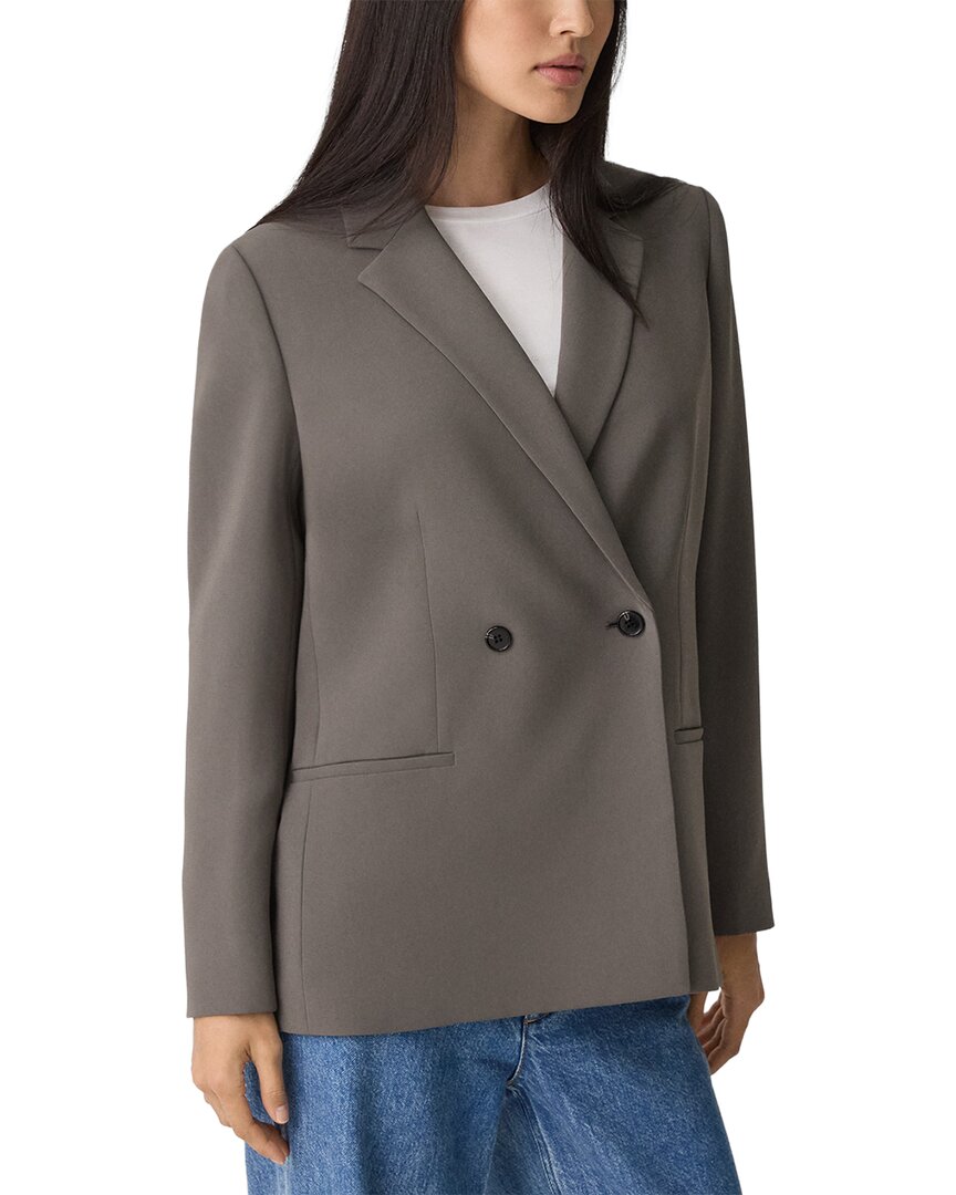 Theory Relaxed Double Breasted Jacket