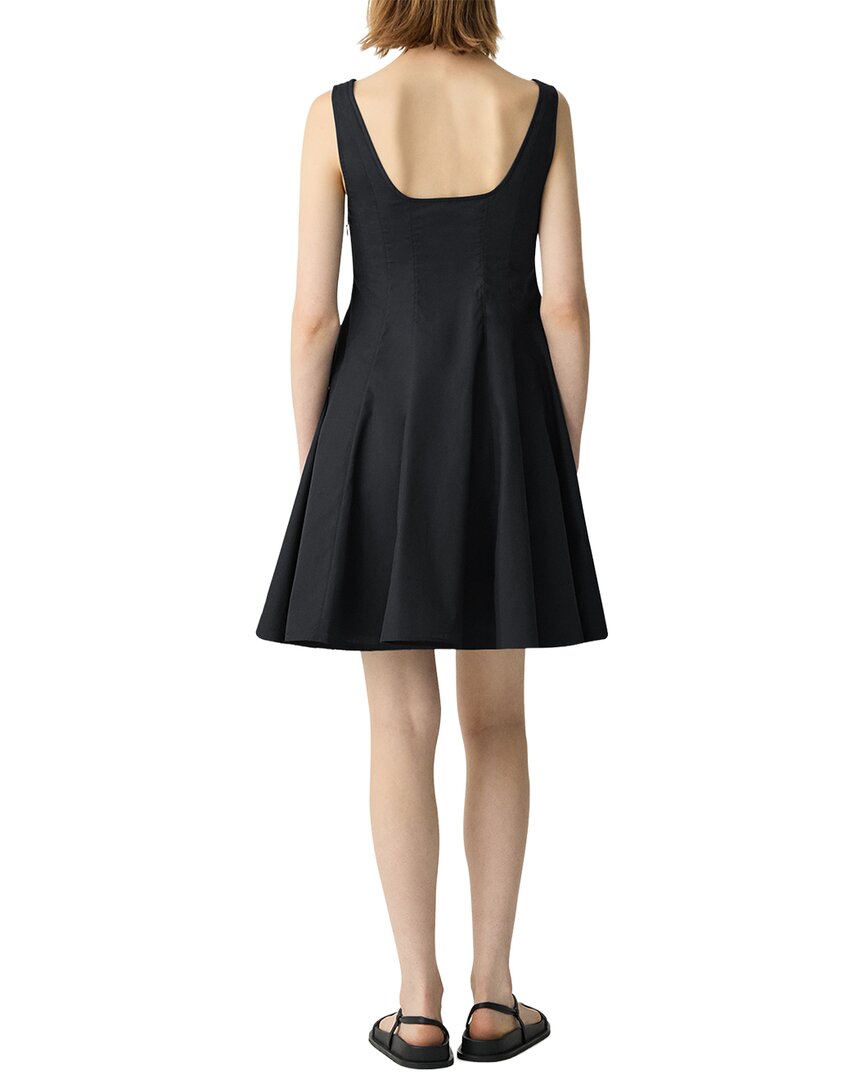 Theory Sleeveless Seam Flare Dress