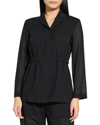 Theory Cinch Waist Wool-Blend Jacket