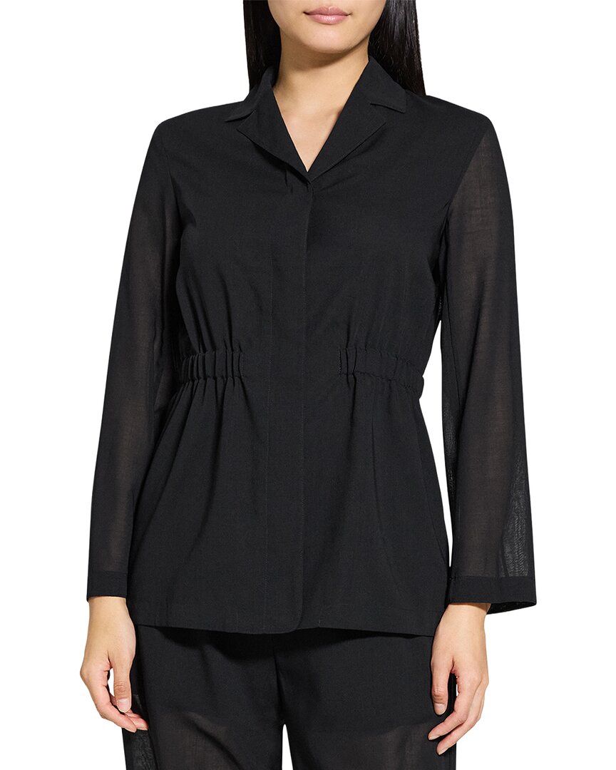 Theory Cinch Waist Wool-Blend Jacket