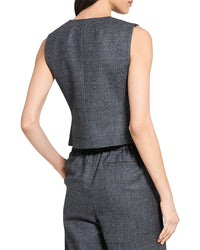 Theory Shrunken Wool Vest