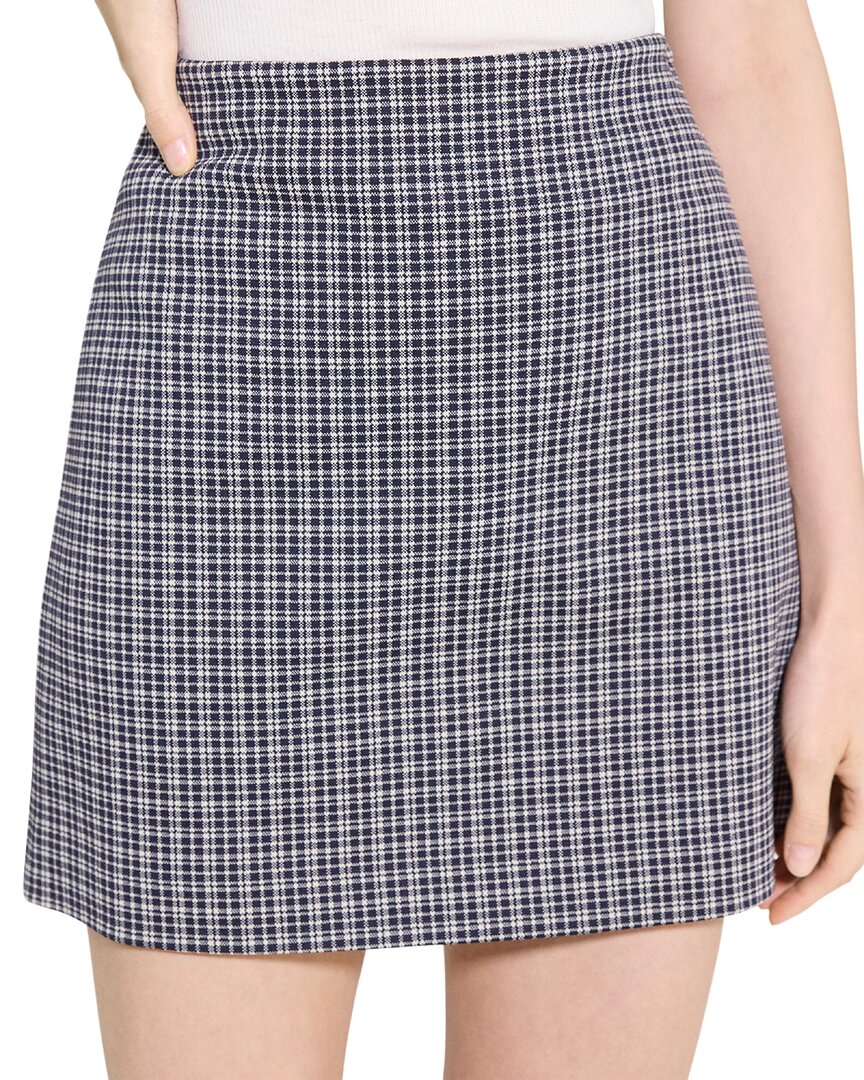 Theory Simple Mini Skirt