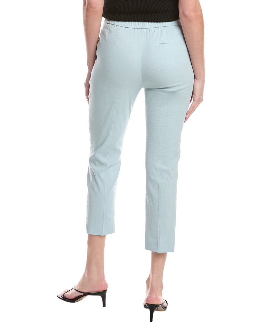 Theory Treeca Linen-Blend Pant
